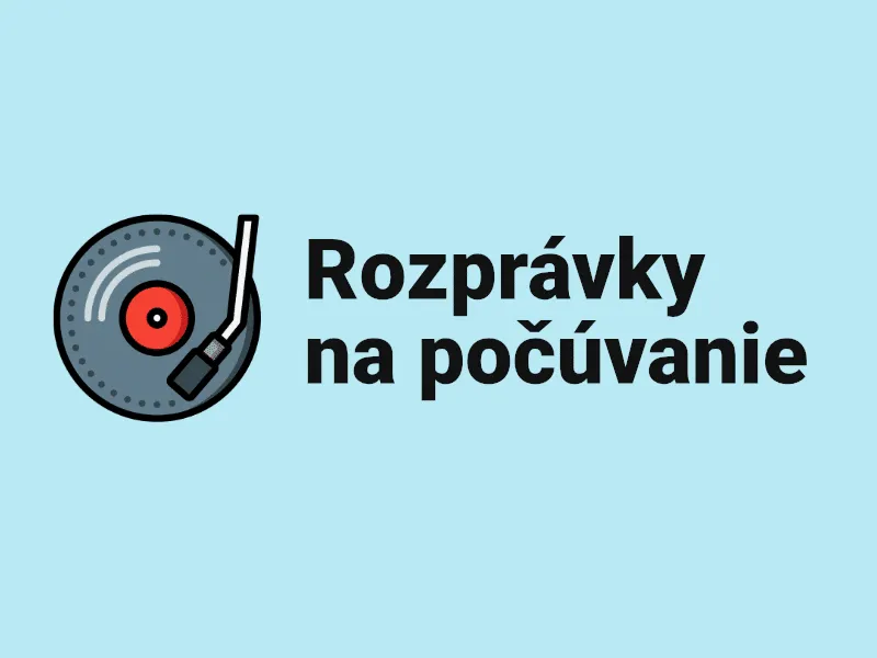 Dieťa počúva audio rozprávku počas cesty autom