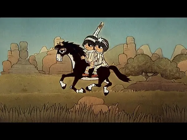 Indiánske rozprávky: Čierne slnko (video)