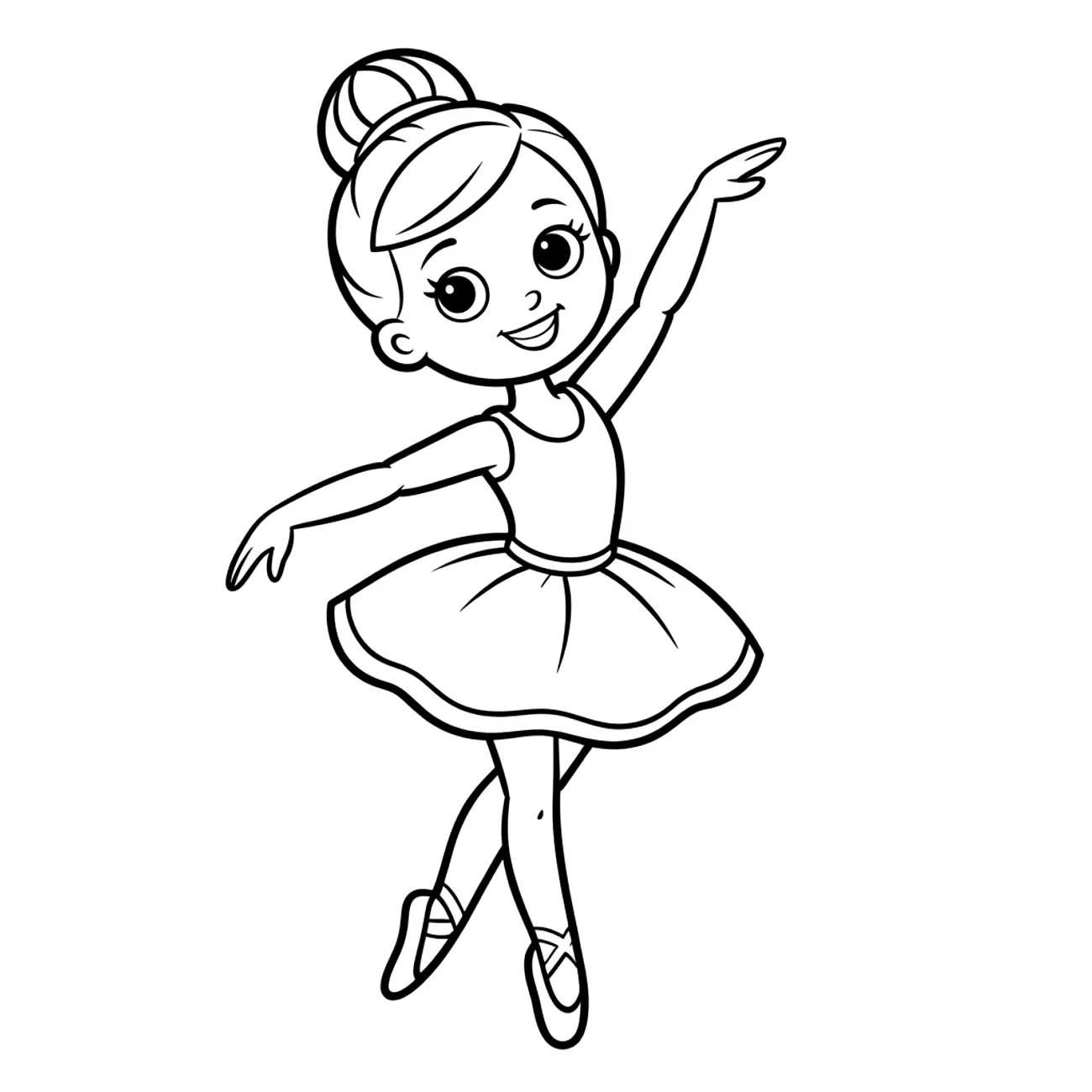 Barbie baletka v tanci