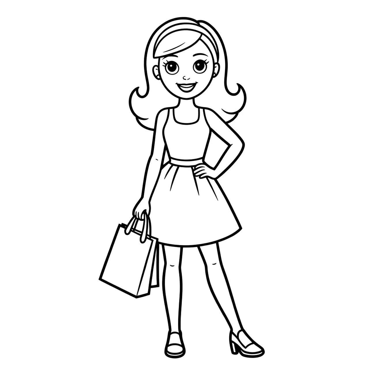 Barbie v módnom letnom outfite