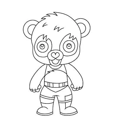 Omaľovánka - Fornite - 14