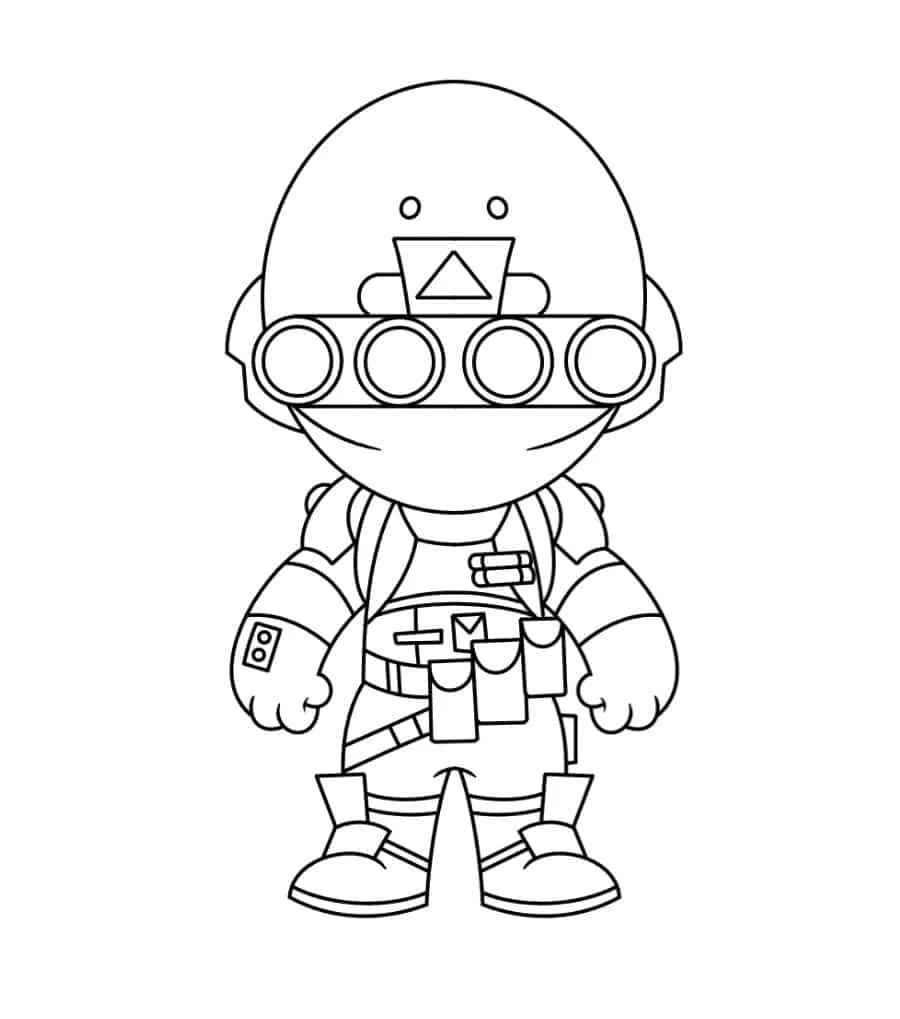 Omaľovánka - Fornite - 17