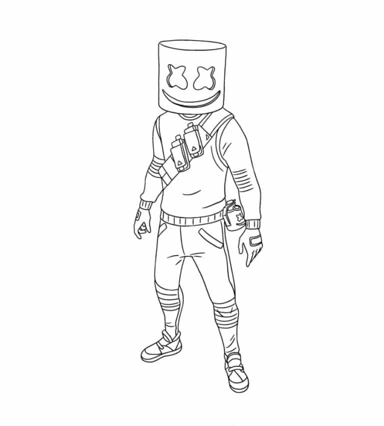 Omaľovánka - Fornite - 2