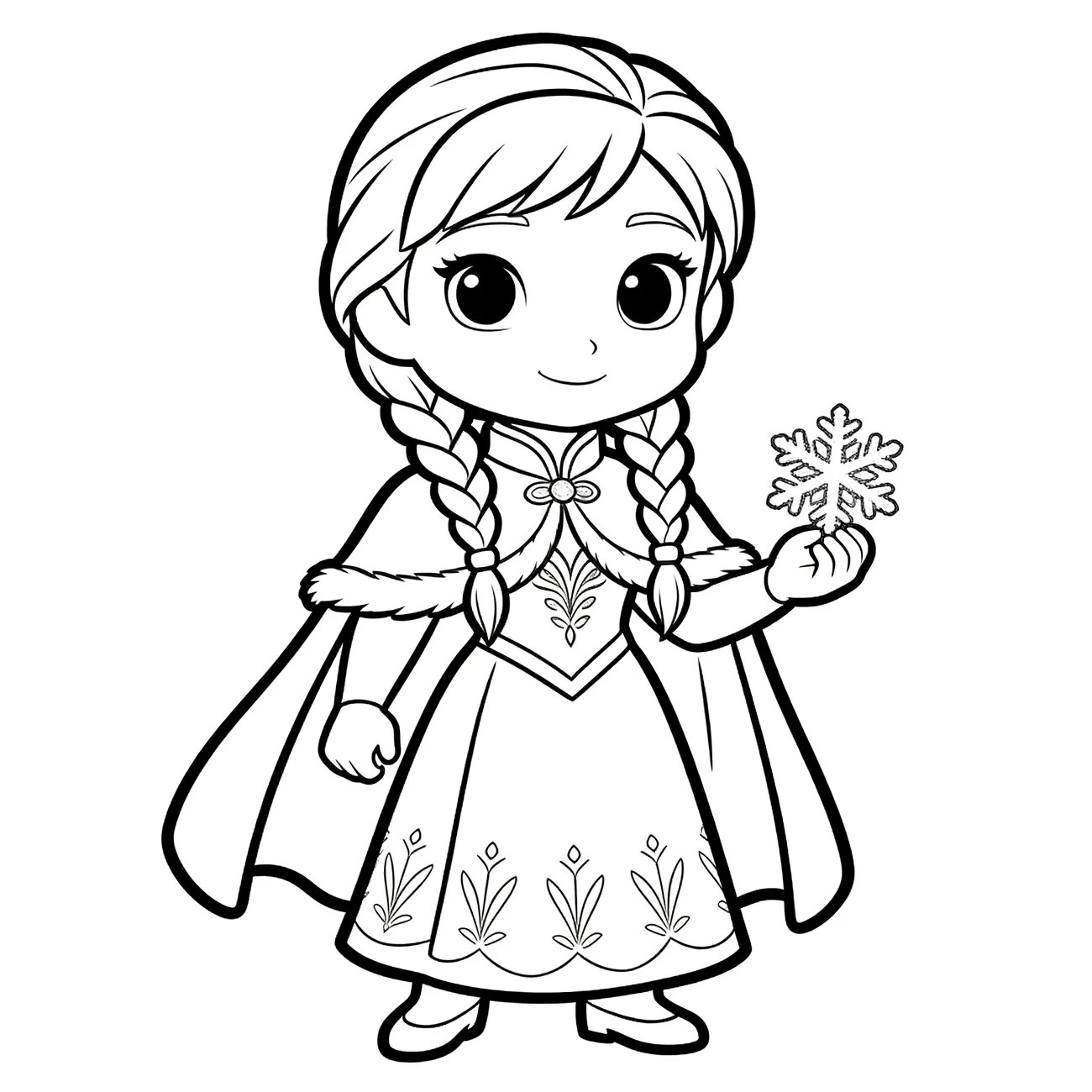 Anna Frozen – princezná v zimnom (variant 2)