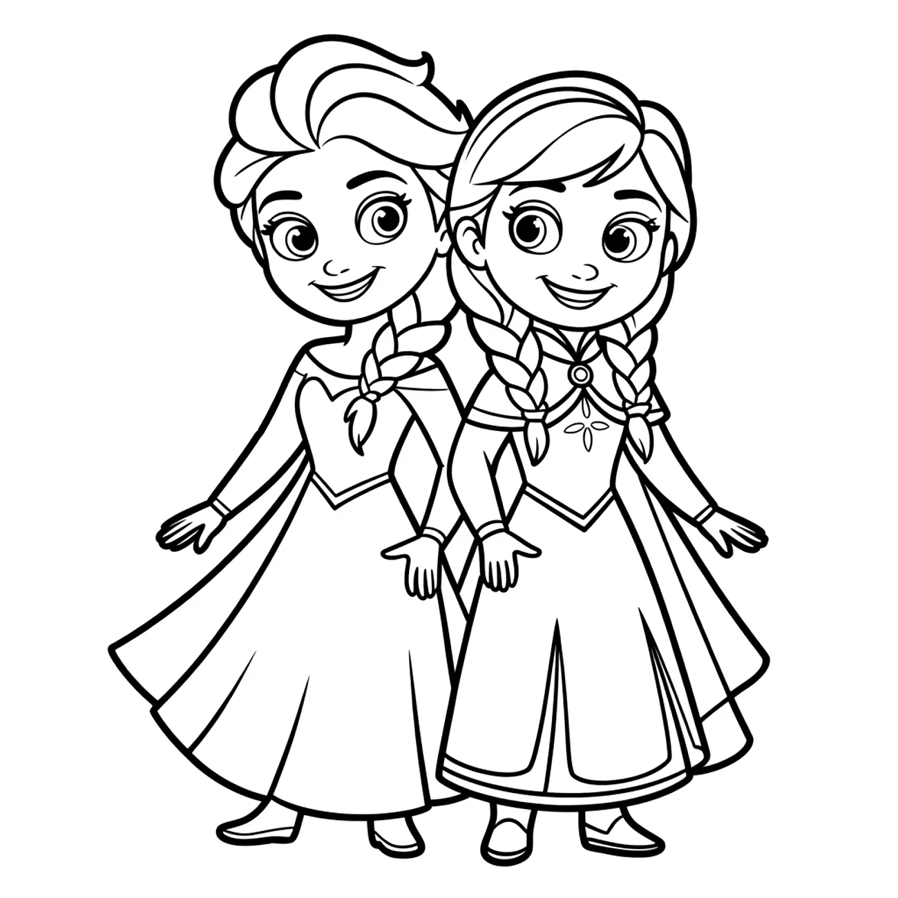 Elsa a Anna – sestry z Frozen