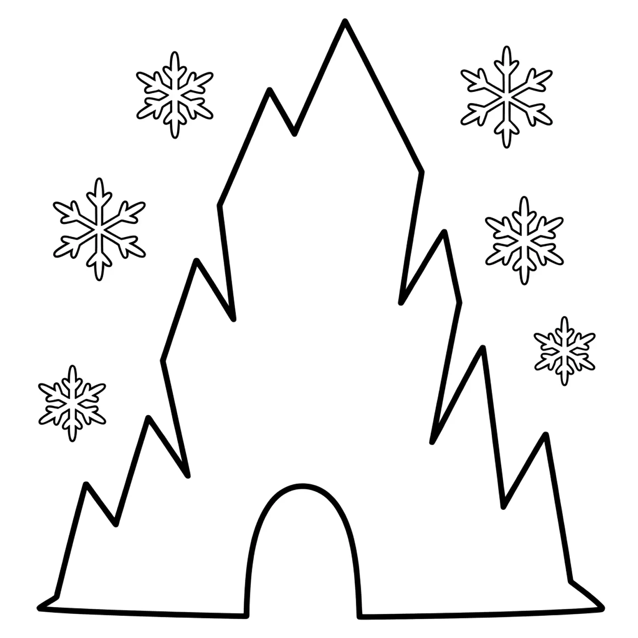 Ľadový hrad Elsy z Frozen