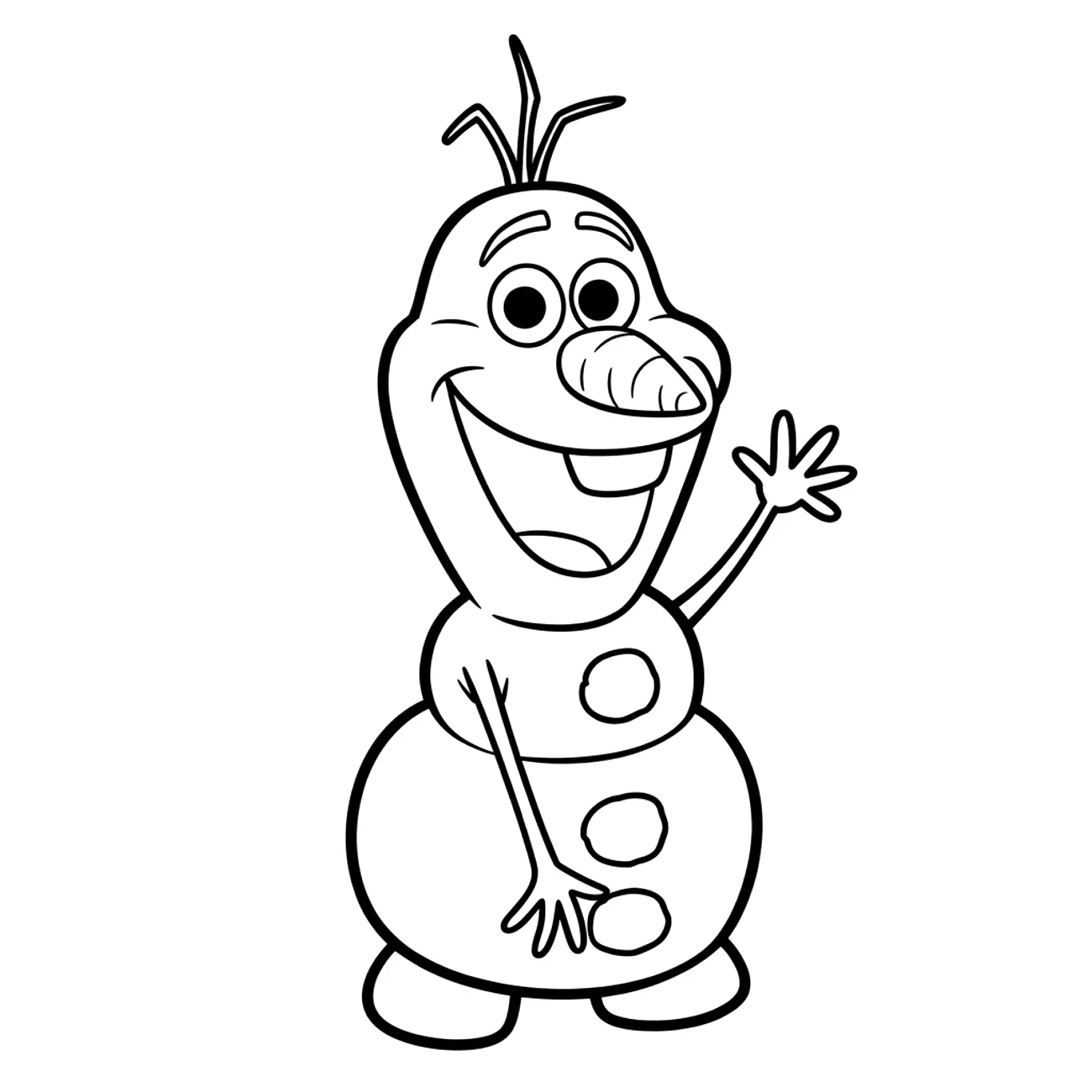 Olaf snehuliak z Frozen