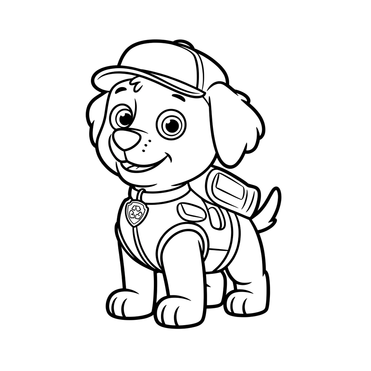 Tlapková patrola – Rocky (recyklácia)