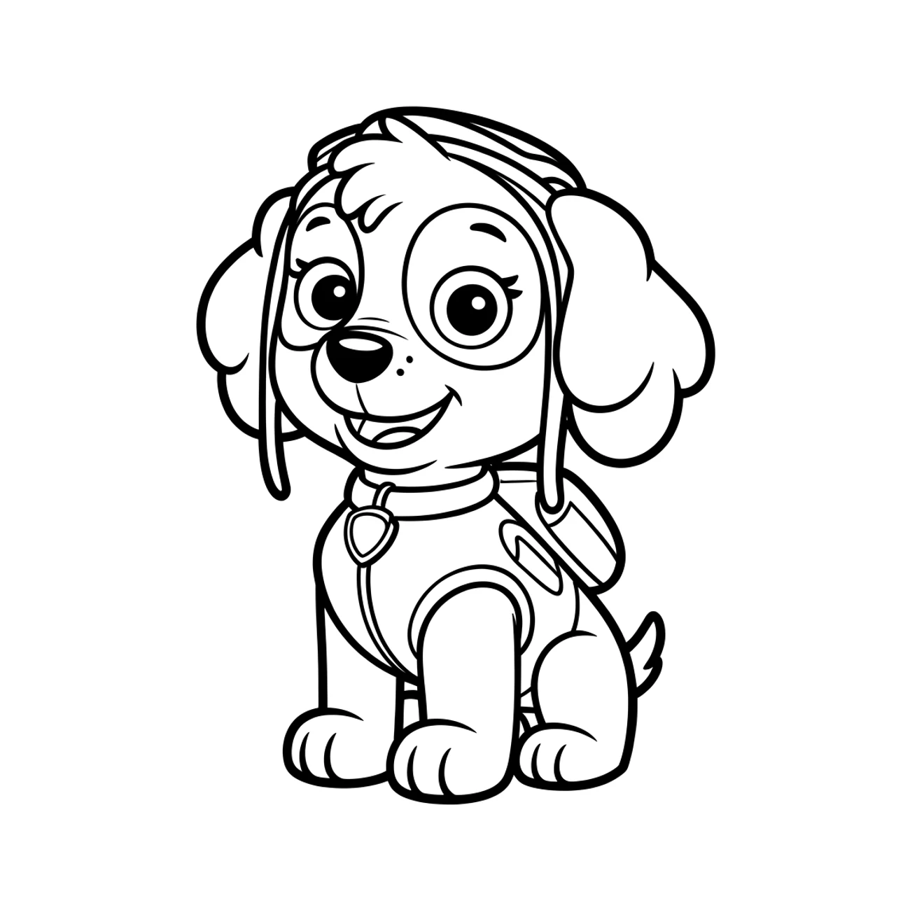 Tlapková patrola – Skye druhý portrét