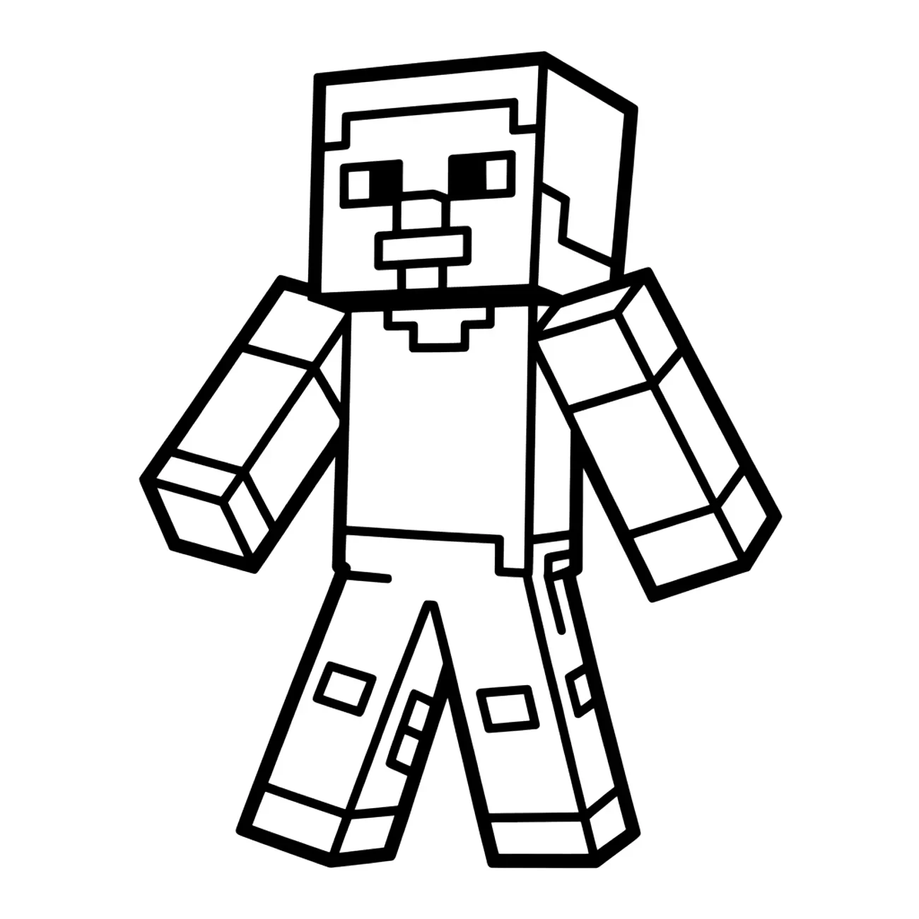 Minecraft Steve – hlavná postava