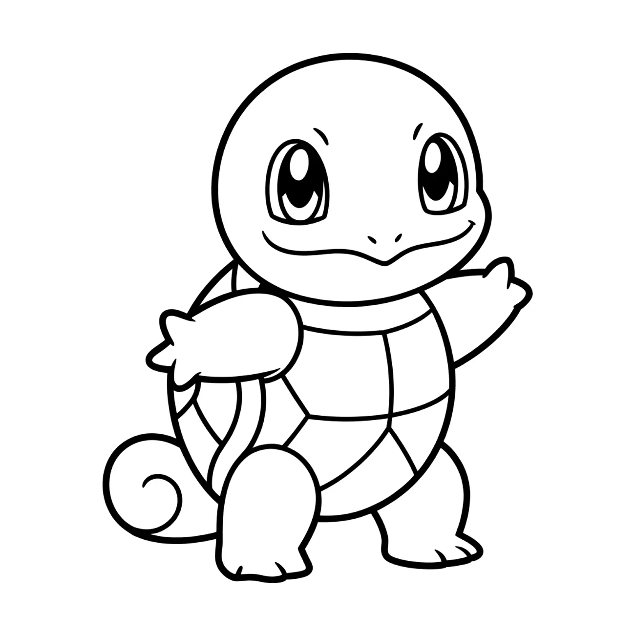 Squirtle Pokémon – modrá korytnačka