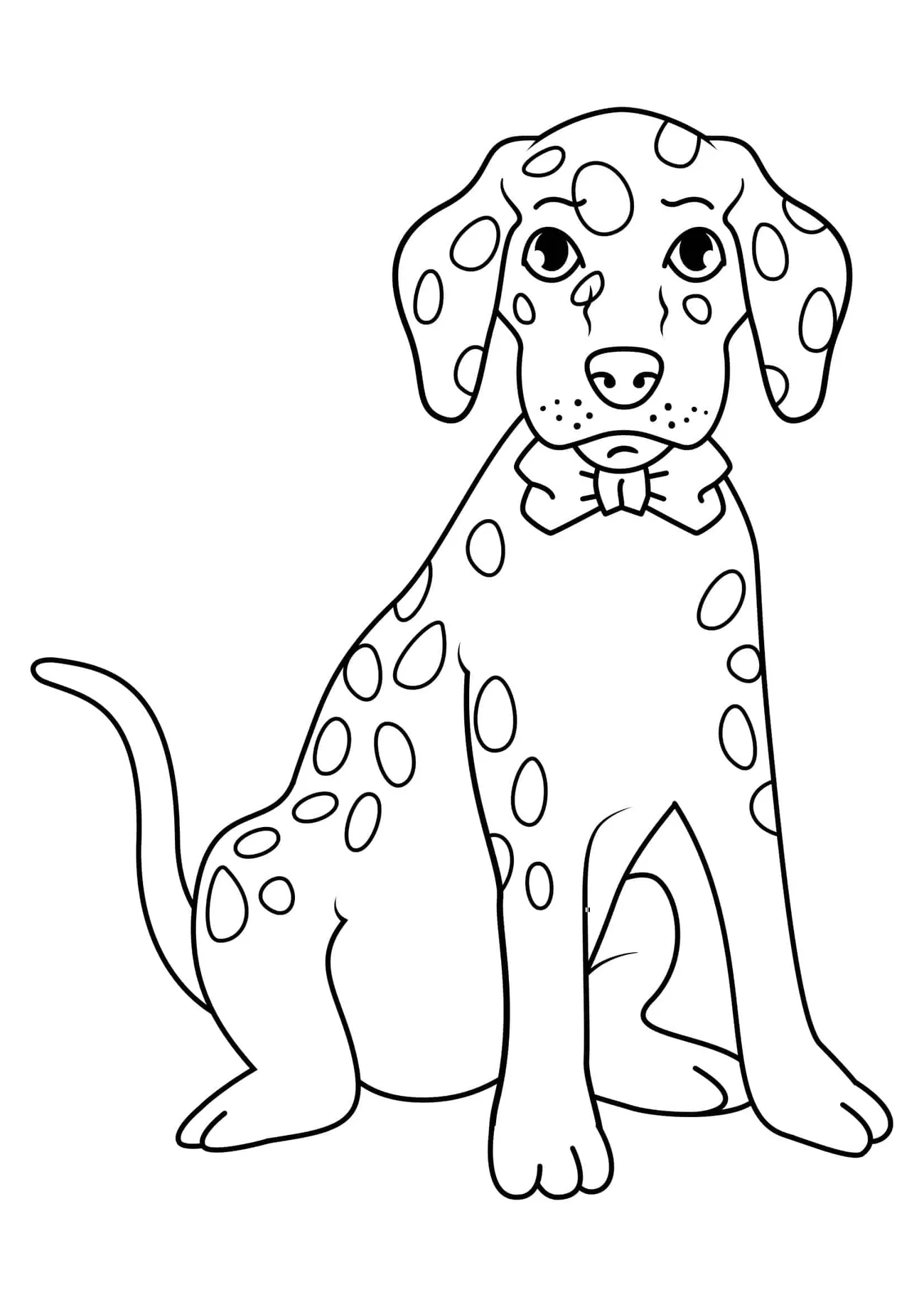 Omaľovánka - Pes - 19