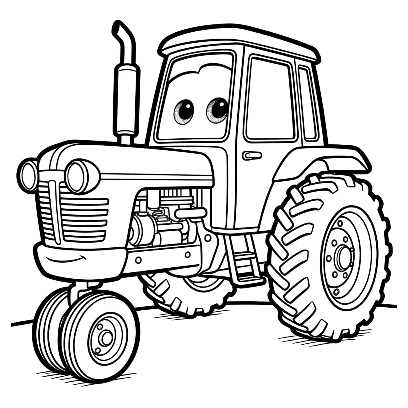 Mini detský traktor