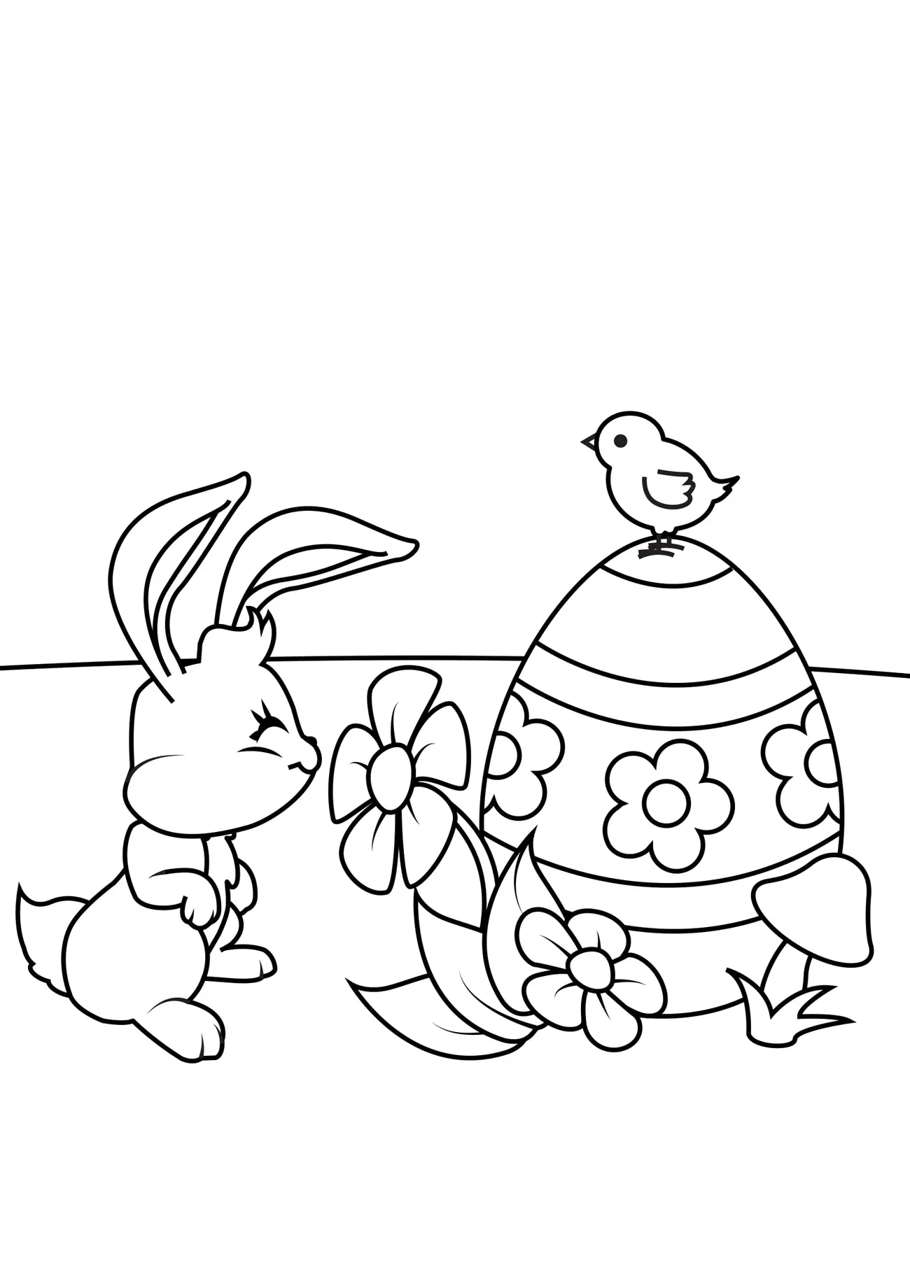 Omaľovánka - Veľká Noc - 17