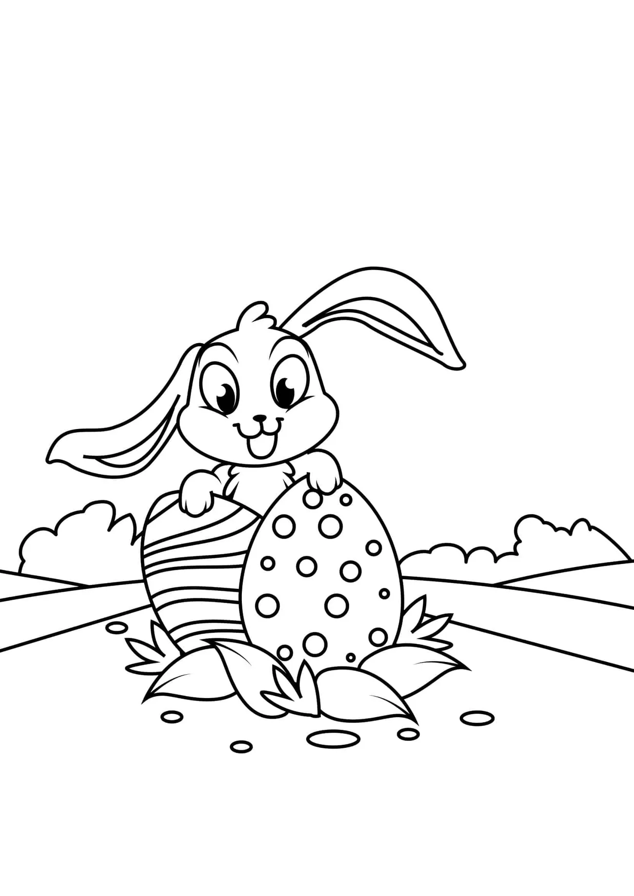 Omaľovánka - Veľká Noc - 19