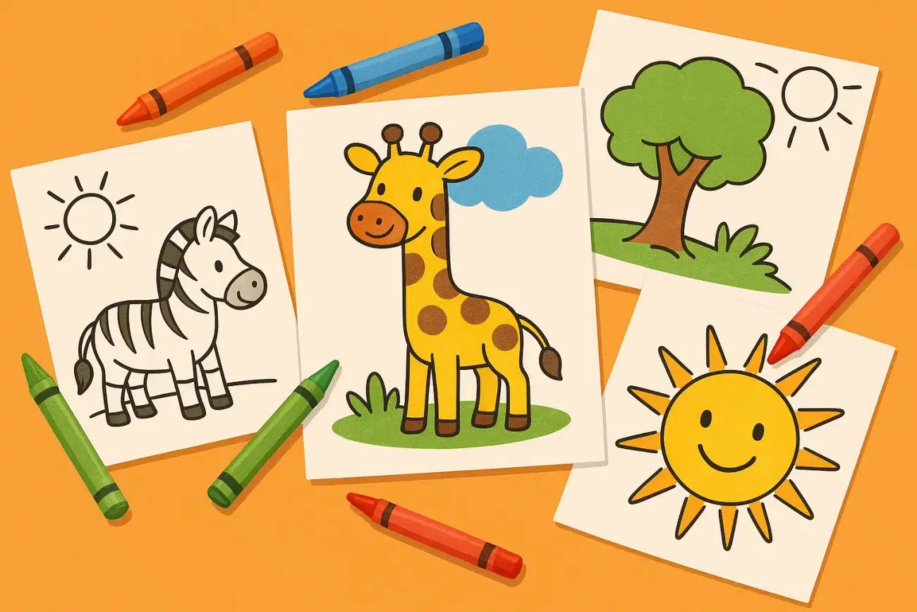 Omaľovánky pre deti