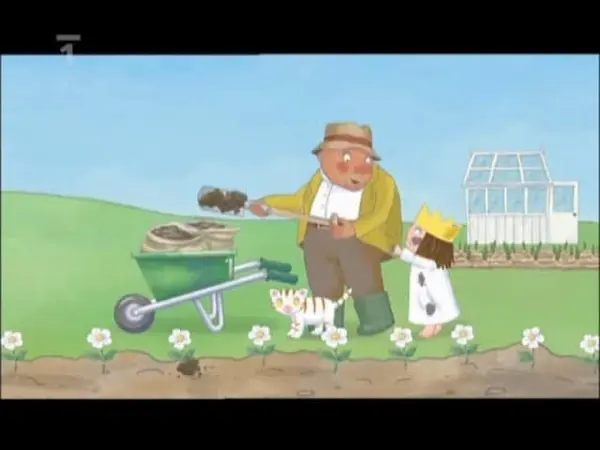 Malá princezná: Nemám rada dážďovky (rozprávka)