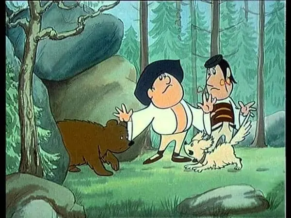 Maťko a Kubko: Ako sa s medveďom skamarátili