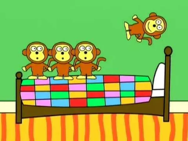 Adventures of Gracey Lou – Gracie Lou- Five Little Monkeys