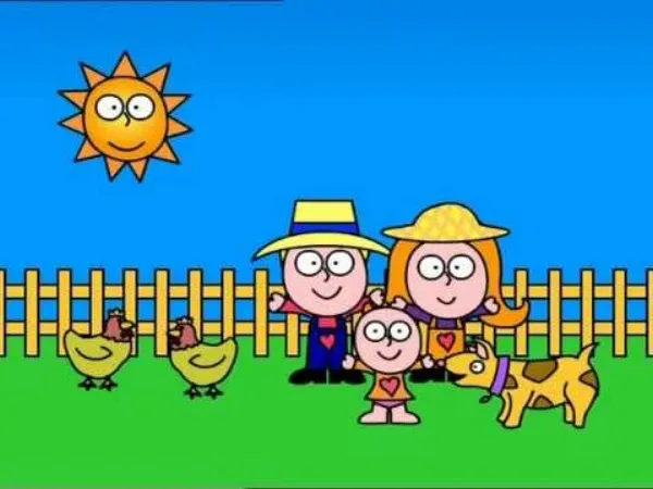 Adventures of Gracey Lou – Gracie Lou - The farmers in the dell
