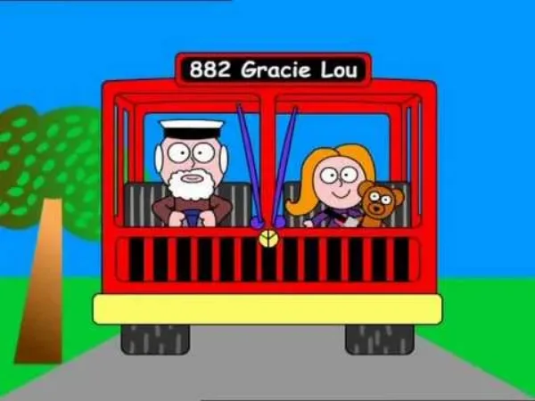 Adventures of Gracey Lou – Gracie Lou - The wheels on the bus