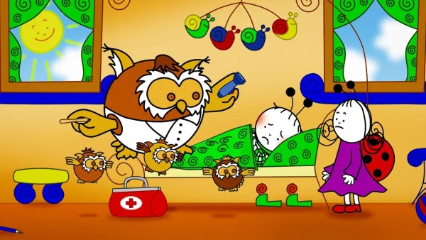 Bambuľín a Berunka – Bambulín a Berunka: Zánet ucha - rozprávka