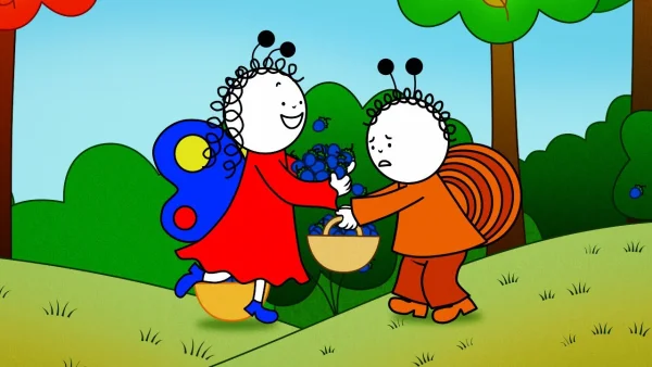 Bambuľín a Berunka – Bambulín a Berunka: Ako zbierali čučoriedky - rozprávka
