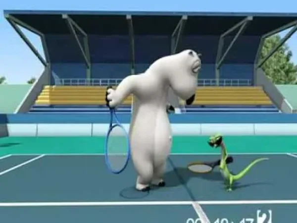 Bernard the Bear – Medveď Bernard - Tenis