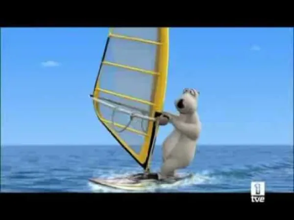 Bernard the Bear – Medveď Bernard - Windsurfing