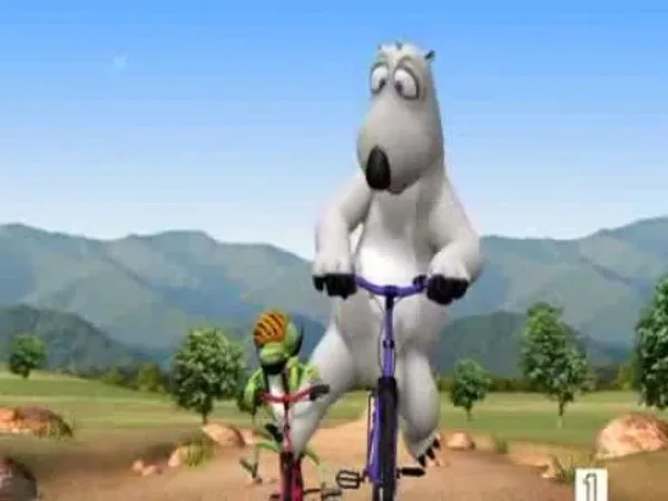 Bernard the Bear – Medveď Bernard - Bicykel