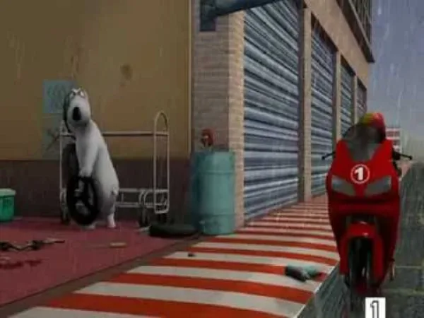 Bernard the Bear – Medveď Bernard - Motorka