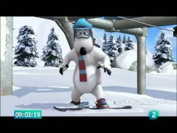 Bernard the Bear – Medveď Bernard - Snowboarding