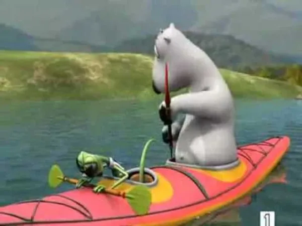 Bernard the Bear – Medveď Bernard - Člnkovanie