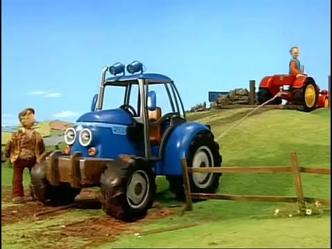 Červený traktor – Červený traktor: Úžasné bahno - rozprávka