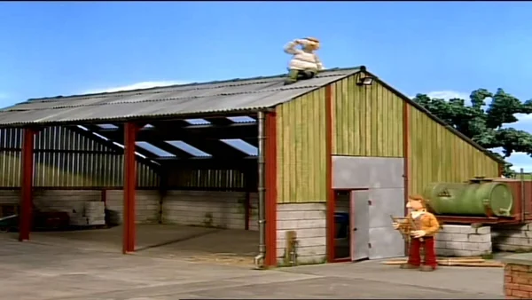 Červený traktor – Červený traktor: Na streche - rozprávka