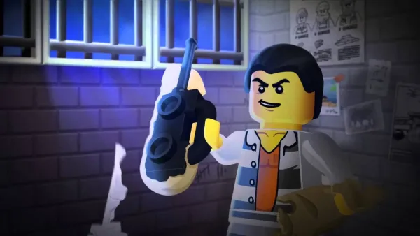 Lego City – Lego City - Väzenie na ostrove - trapas s balónom
