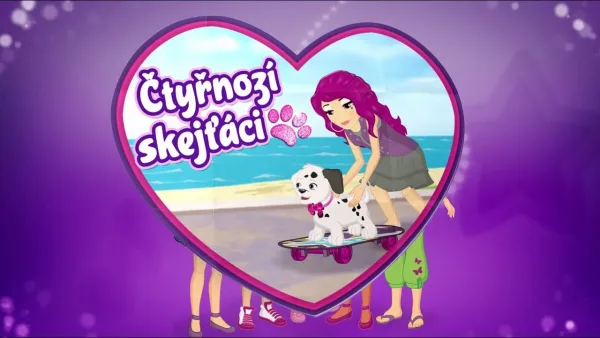 Lego Friends – LEGO Friends  séria 2, 23 - Štvornohí skejteri