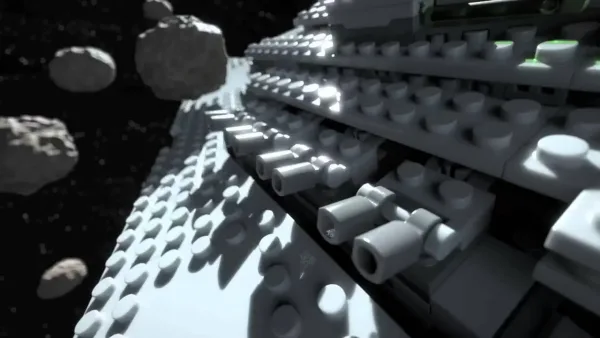 Lego Star Wars – Lego Star Wars - Imperial Star Destroyer vs B-wing