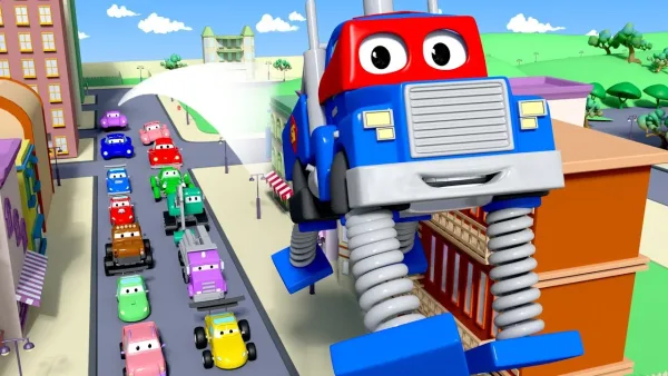 Mesto áut – Mesto áut - Pružinový monster truck