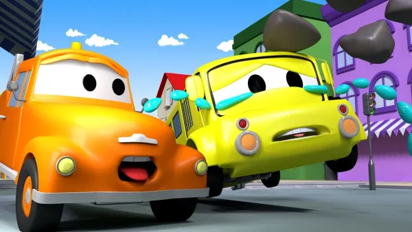 Mesto áut – Mesto áut - Odťahové auto Tom - Autobus Lily 2