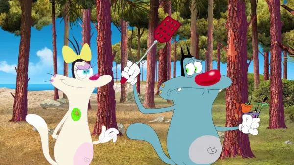 Oggy a šváby – Oggy a šváby - Divoký kemping