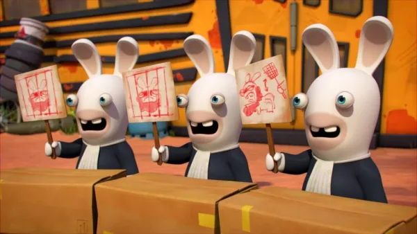 Rabbids – Rabbids Invasion - Zajace na súde