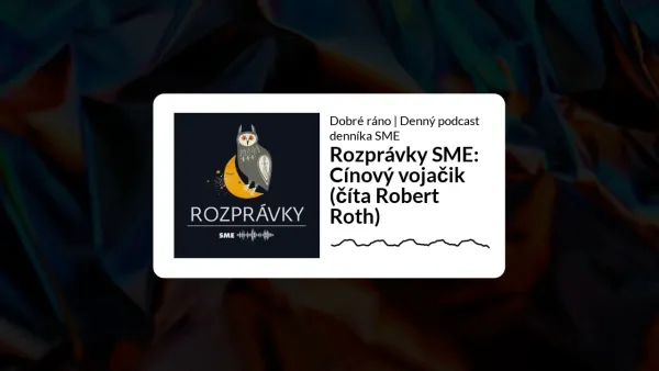 Rozprávku na počúvanie Cínový vojačik (rozprávka na počúvanie)